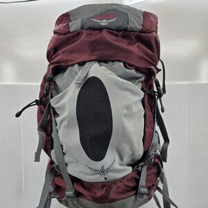 OSPREY Maroon and Gray Women's Hiking Backpack